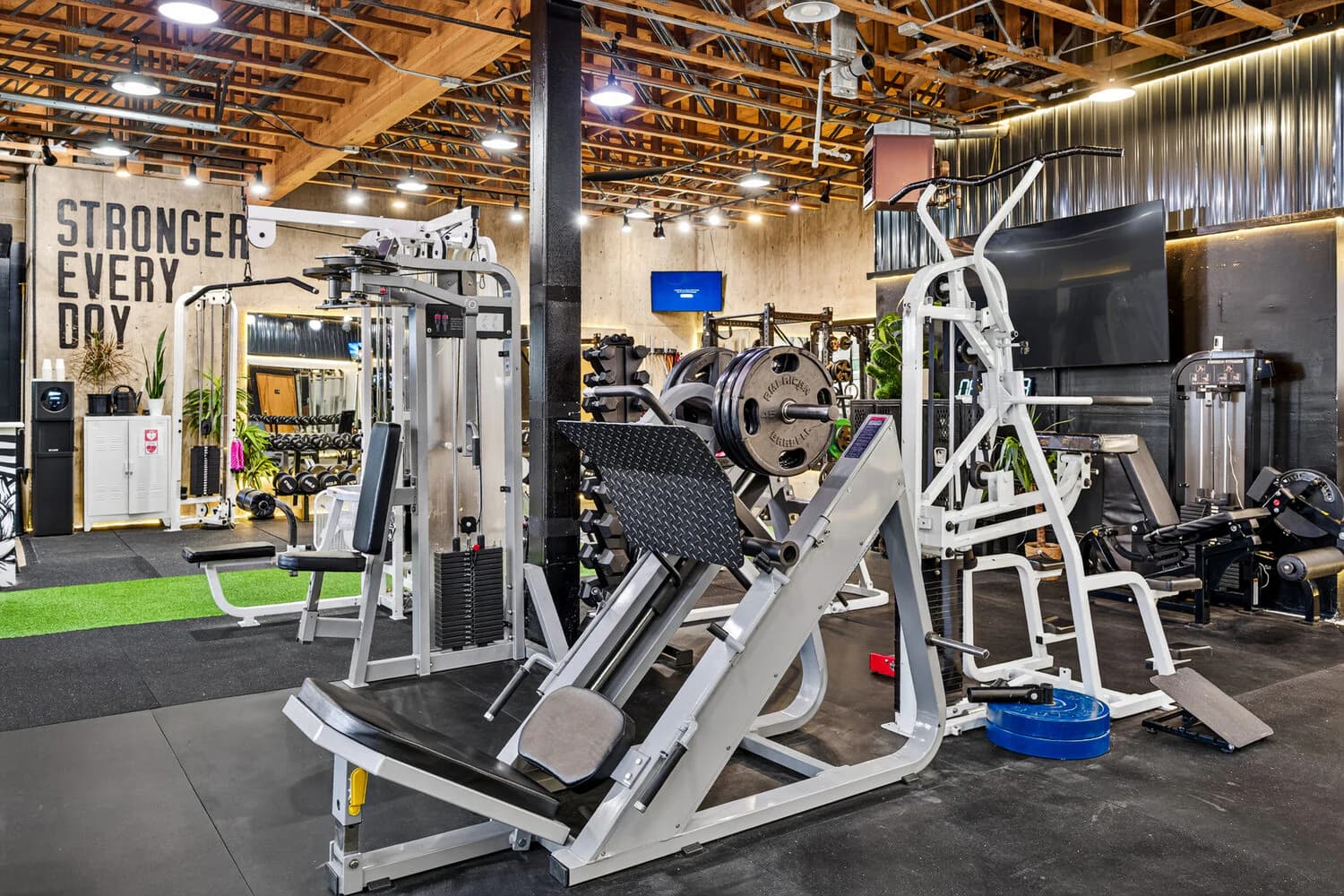 Premium plate-loaded machines