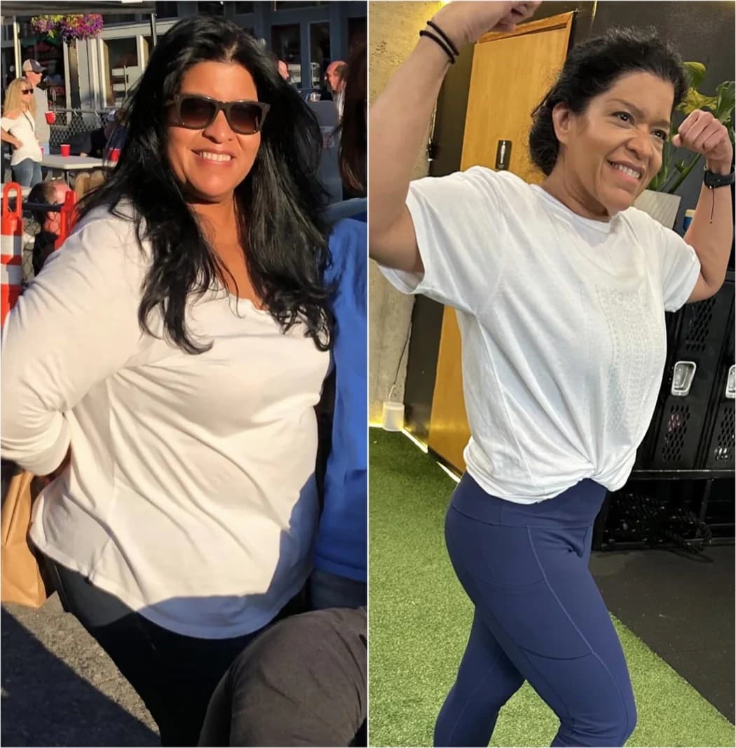 A Leaner Fitness member's before-and-after transformation